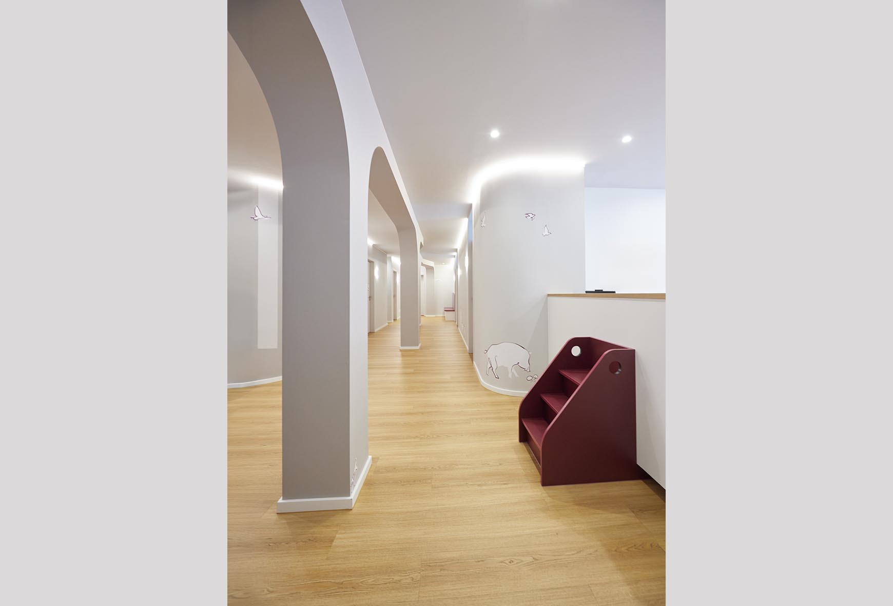 Kinderarztpraxis Empfangstheke